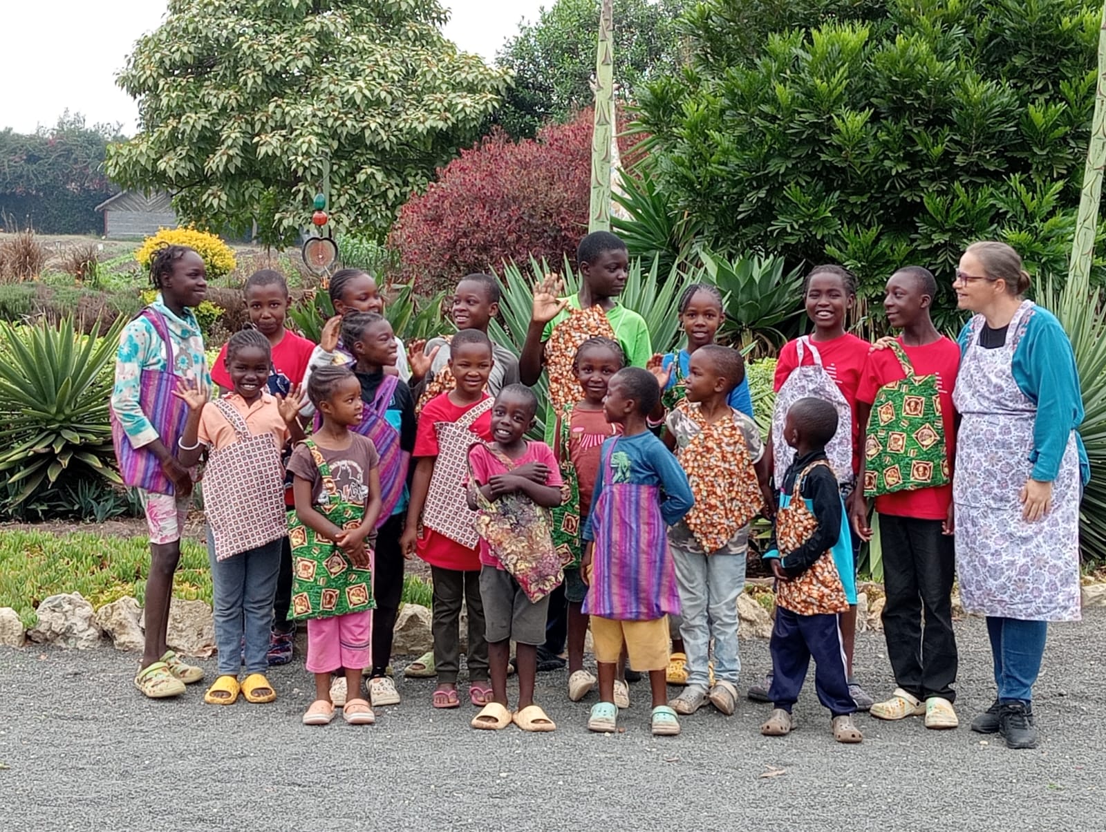Children growing and learning in Kenya