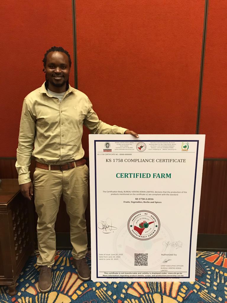 10 Farm Certificate